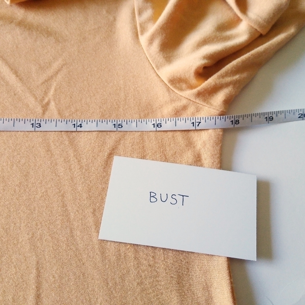 LOGO Lori Goldstein ruffle hem top orange peach - Picture 5 of 8